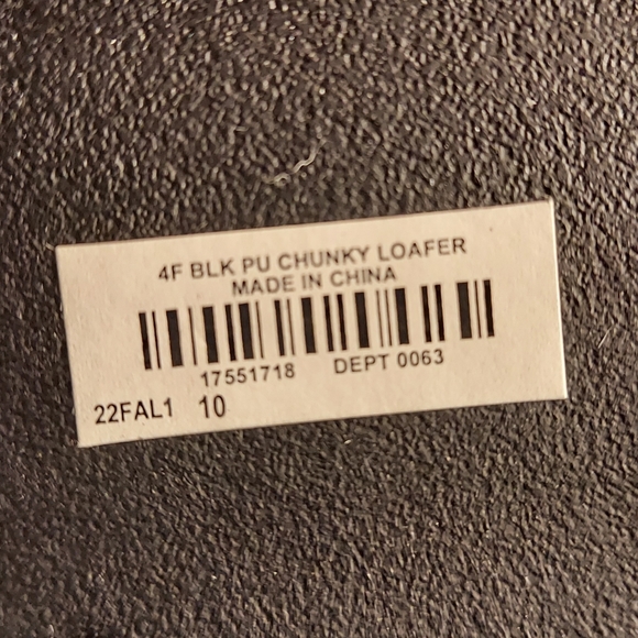 COPY - Torrid Lug Sole Chunky Platform Loafers - Picture 3 of 4